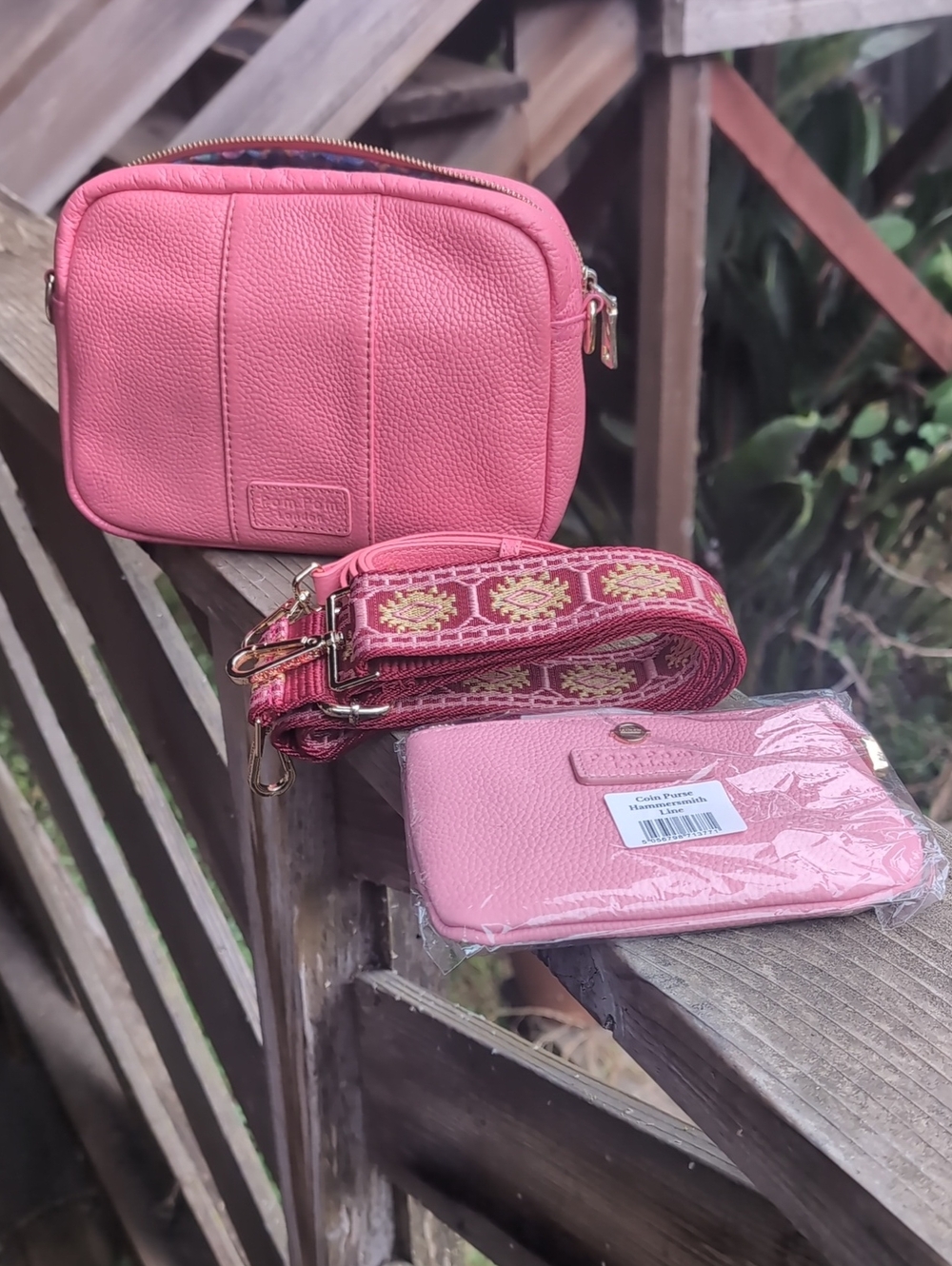 Pom Pom London 2023 BCA City Bag (VGUC) + TFL Hammersmith Purse Wallet (NWT)